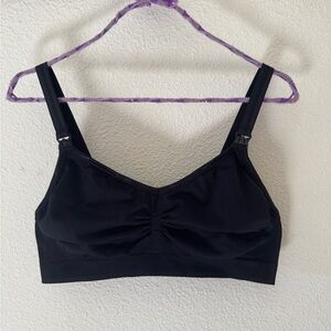 Black Women's Nursing Bra